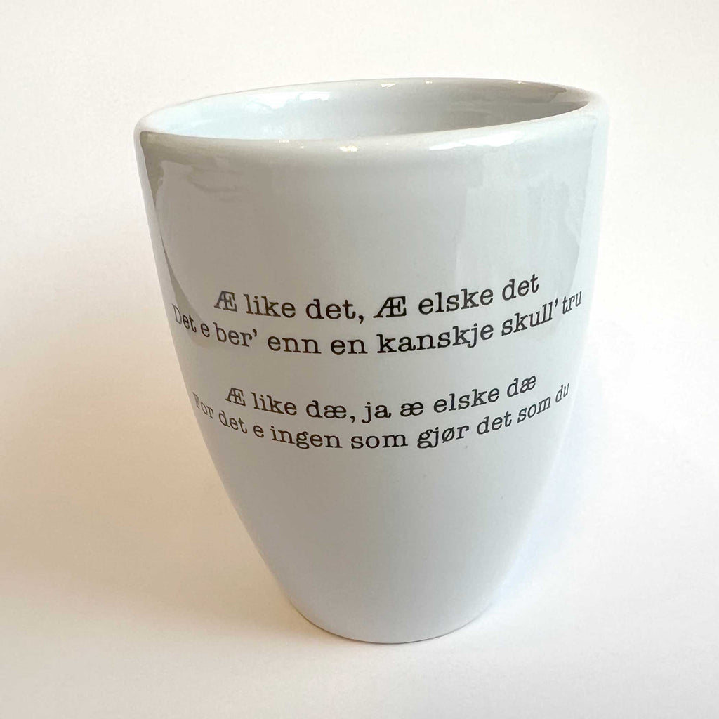 Kaffekopp - "Nykoka kaffe"